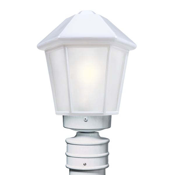 Besa Lighting Costaluz, 3272 Series Post, White 1x75W Incandescent 327253-POST-FR - main